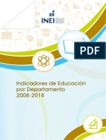 Perú -Nivel de Educación Alcanzado Por La Población de 15 a 29 Años de Edad, Según Sexo 2008 - 2018
