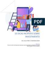 10 Dicas Incríveis Sobre Investimento: Seu Guia para A Rentabilidade