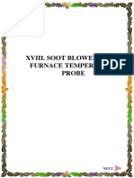 Xviii. Soot Blowers and Furnace Temperature Probe