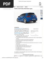 CDLF - CDLC EA113 Engines - VW Mk.6 Golf R