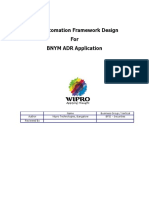 BNYM ADR Test Automation Framework V1 1