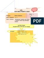 LKPD Kelas 3 Tema 2 Subtema 2 Pembelajaran 1