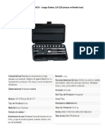 FT - Juego Dados Encastre 1.4 18 Piezas Milimétricas