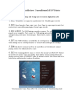 Fix Canon Pixma MP287 Printer Error Codes