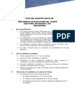 Reglamento de Elección Del Municipio Escolar Virtual