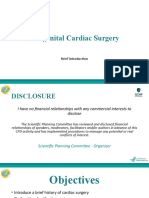 Introduction To Pediatric Cardiac Surgery