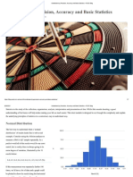 Understanding precision bias and accuracy