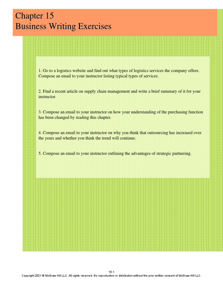 Stevenson 14e Ch15writing | PDF | Career & Growth