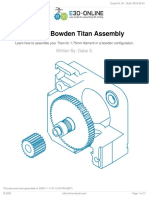 Titan 1.75 Bowden Assembly