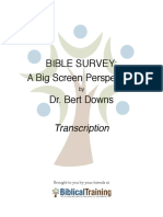 Bible Survey - Full Transcription