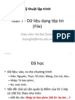 Tuan 07 - Du Lieu Dang Tep Tin