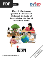 Earth Science (SHS) - Q2 - Mod10 - DIfferent Methods in Determining The Sge of Rocks - v2