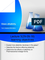 Glass Alkalinity: Your Company Information