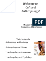Lecture 2 Anthropology & Other Socialsciences