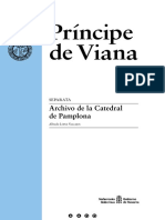 Archivo de La Catedral de Pamplona, Príncipe de Viana 2016