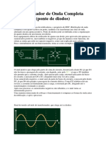 Retificador de Onda Completa Com Ponte - Gustavo