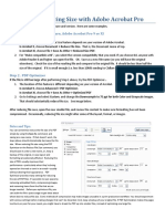 PDF Files - Reducing Size With Adobe Acrobat Pro