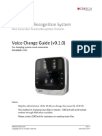 EF-45™ Iris Recognition System: Voice Change Guide (v0.1.0)