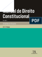 Manual de Direito Constitucional Português