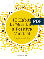 10 Habits To Maintain A Positive Mindset