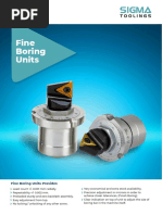 Fine Boring Units - Sigma Toolings, Cutting Tools Manufacturer