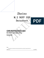 M.2 NGFF SSD Datasheet: Zheino