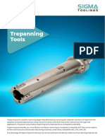 Trepanning Tools - Sigma Toolings, Fine Boring Tools, Cutting Tools Manufacturer