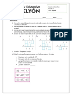 Bimestral Periodo 3 Matematicas 2