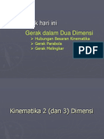 Gerak Dalam 2-3 Dimensi