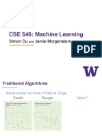 Machine Learning Lecture 1 (UW)