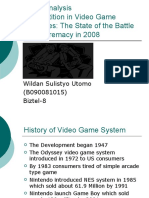 Case Analysis Competition in Video Game Consoles: The State of The Battle For Supremacy in 2008