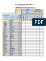 Tailoring Daily Temperature Monitoring Sheet Template - 11 and 8