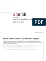 South Korea Metrics Report 2011 by Google