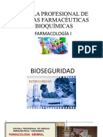 Clase N° 001  farmacologia Bioseguridad