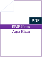 EPSP Notes