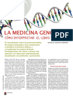 La Medicina Genomica Como Interpretar El Libro de La Vida