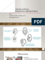 Hormone Placenta, Plasentasi Dan Air Ketuban