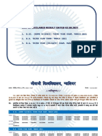 Result Notification Dated 02.09.2021 (03 Results) 2599