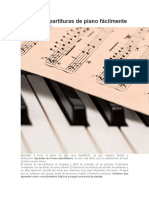 Cómo Leer Partituras de Piano Fácilmente