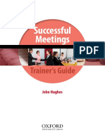 Successful Meetings Trainers Guide