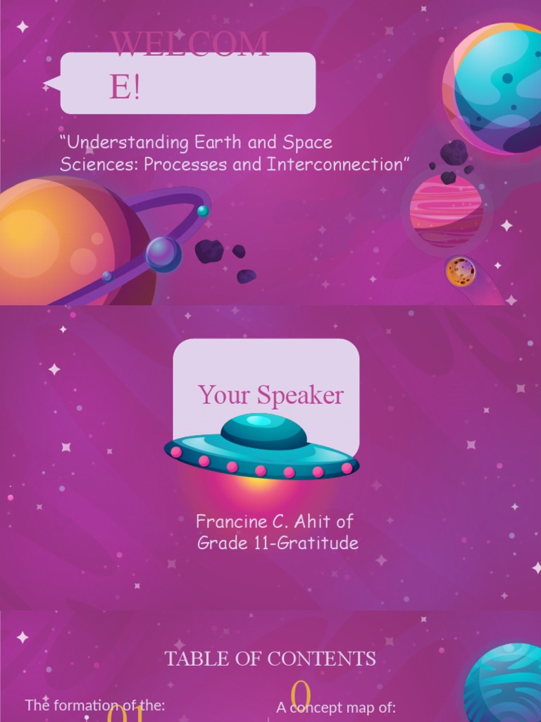 Understanding Earth and Space Sciences PDF Solar System Earth