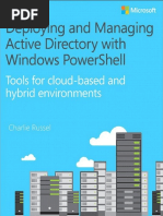 Deploying and Managing AD-Windows PowerShell