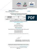 Certificado 06874 FUJI IMC RETIE CONDUIT EC 2019