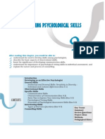 Chap 9 - Developing Psychological Skills