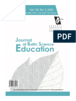 Journal of Baltic Science Education, Vol. 20, No. 3, 2021