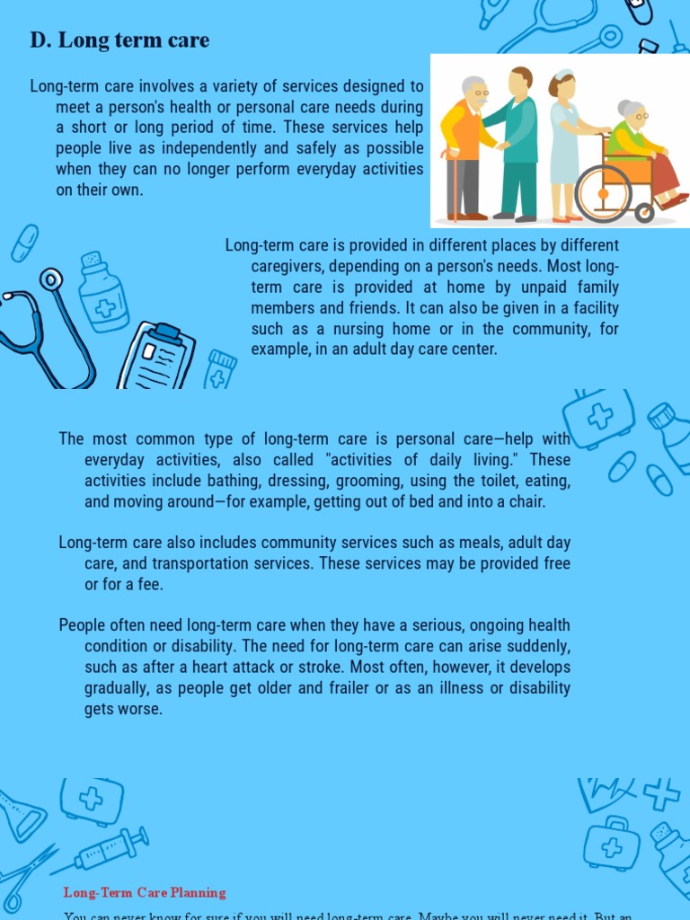 Long Term Care | PDF | Palliative Care | Long Term Care