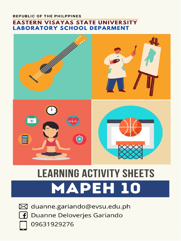 Activity Sheet in Pysical Education | Download Free PDF | Body Mass ...
