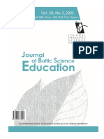 Journal of Baltic Science Education, Vol. 20, No. 2, 2021