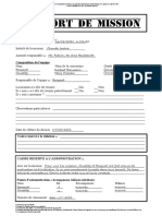 Rapport de Mission INS