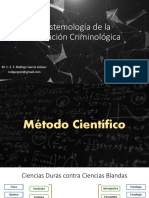 Epistemología de La Perfilación Criminológica